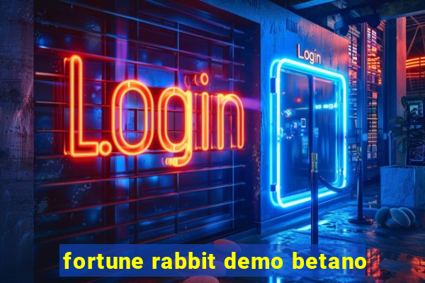 fortune rabbit demo betano